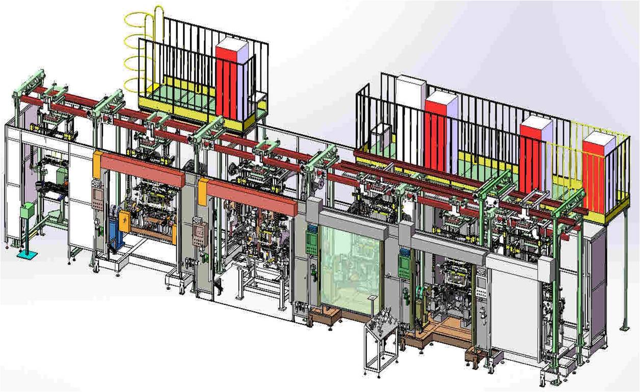汽車前懸焊接生產(chǎn)線